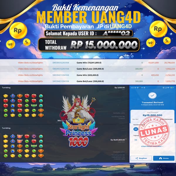 starlight pincess uang4d