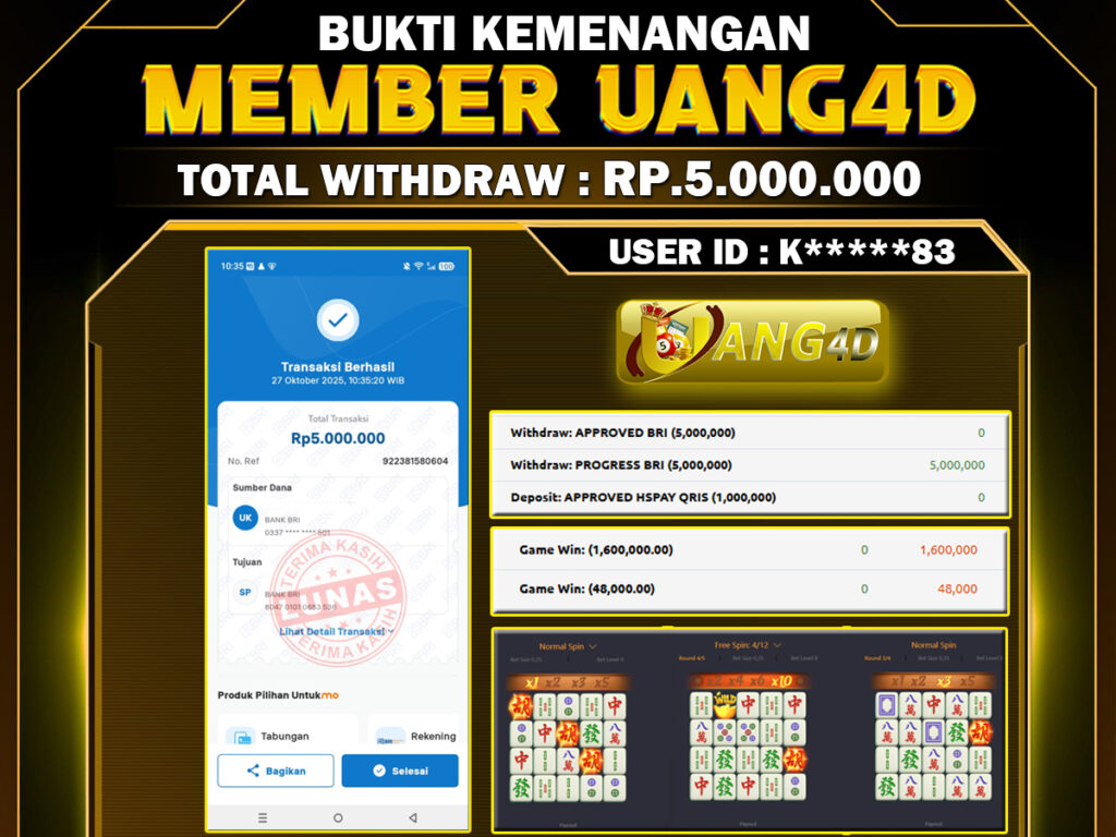 JACKPOT SLOT MAHYONG WAYS